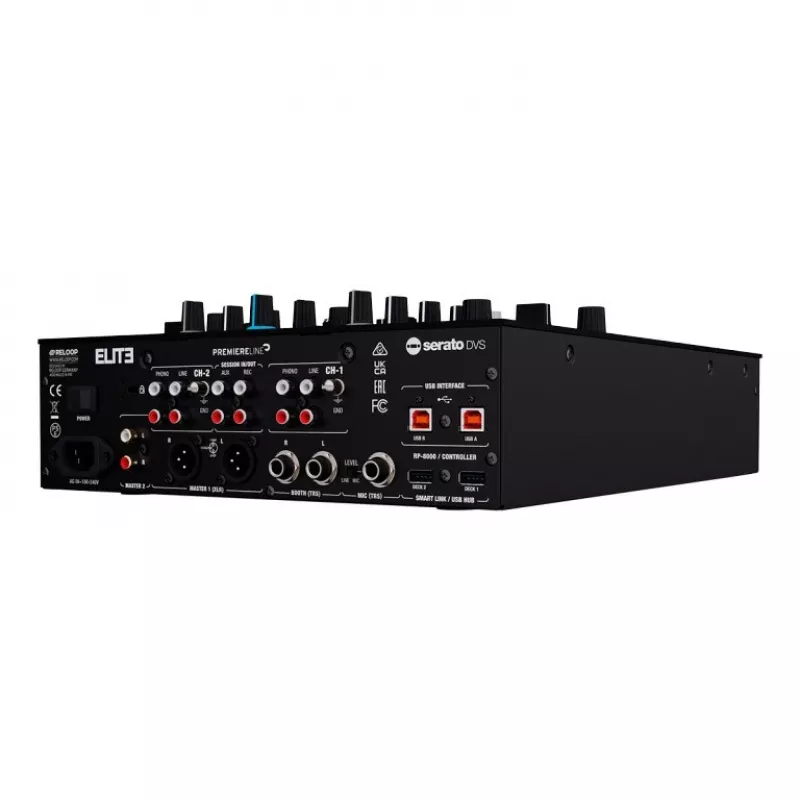 RELOOP Elite – επαγγελματικός 2-κάναλος DVS μίκτης για Serato DJ Pro
