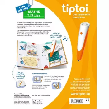 RAVENSBURGER tiptoi Μάθε μαζί μου! Μαθηματικά 1ης Δημοτικού Διαδραστικό βιβλίο μάθησης