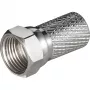 GOOBAY F-βύσμα αρσενικό 7mm, Ασημί
