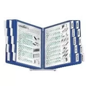 Durable VARIO Display Panel System DIN A4 Μπλε με 20 Πίνακες