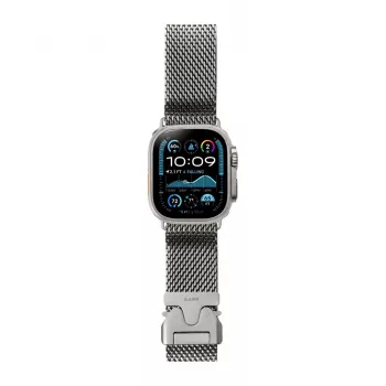 LAUT SATURN LOOP βραχιόλι Titan-Woven-Mesh για Apple Watch