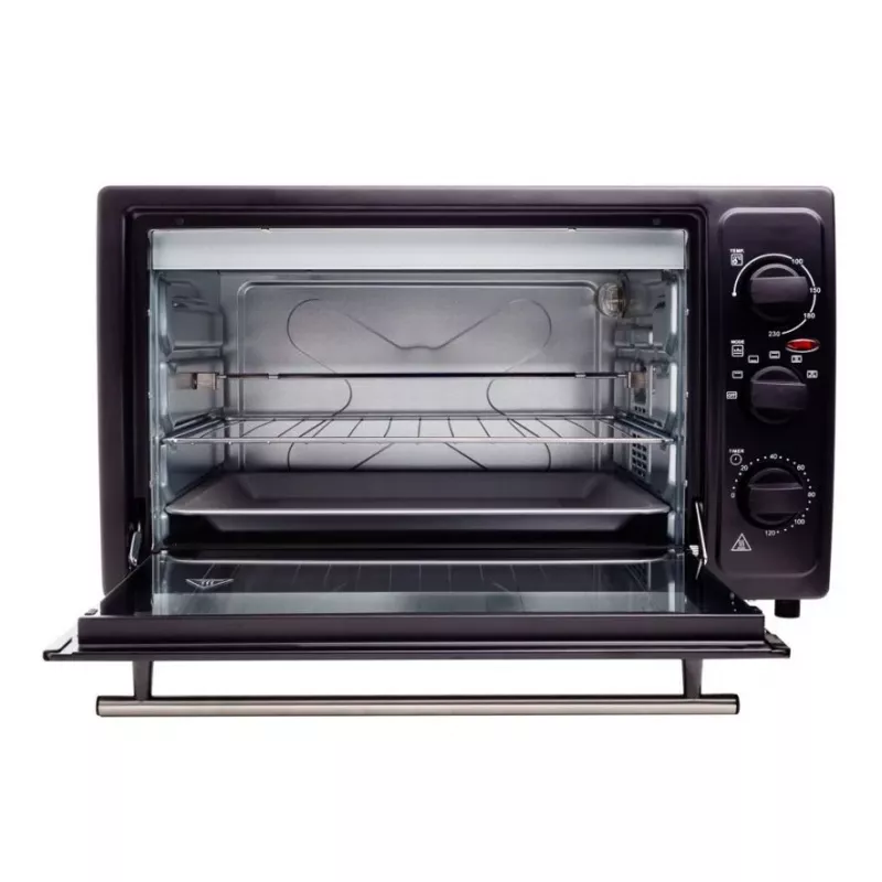ELDOM PR500 φούρνος 48L 2000W μαύρο/ασημί