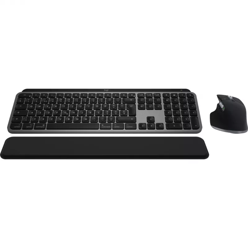 Logitech MX Keys S Combo for Mac - Space Grey - Ελβετική διάταξη