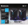 Defender Rocket 2.0 Ηχεία PC 6W LED Μαύρο