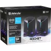 Defender Rocket 2.0 Ηχεία PC 6W LED Μαύρο