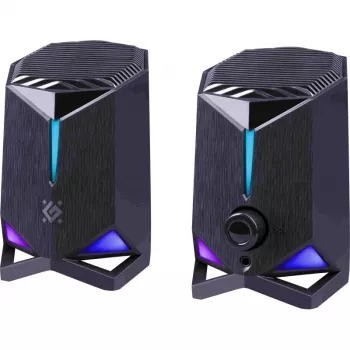 Defender Rocket 2.0 Ηχεία PC 6W LED Μαύρο