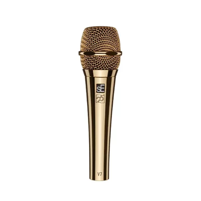 sE Electronics V7 G-25AE Δυναμικό Μικρόφωνο, Χρυσό (25th Anniversary Ειδική Έκδοση)