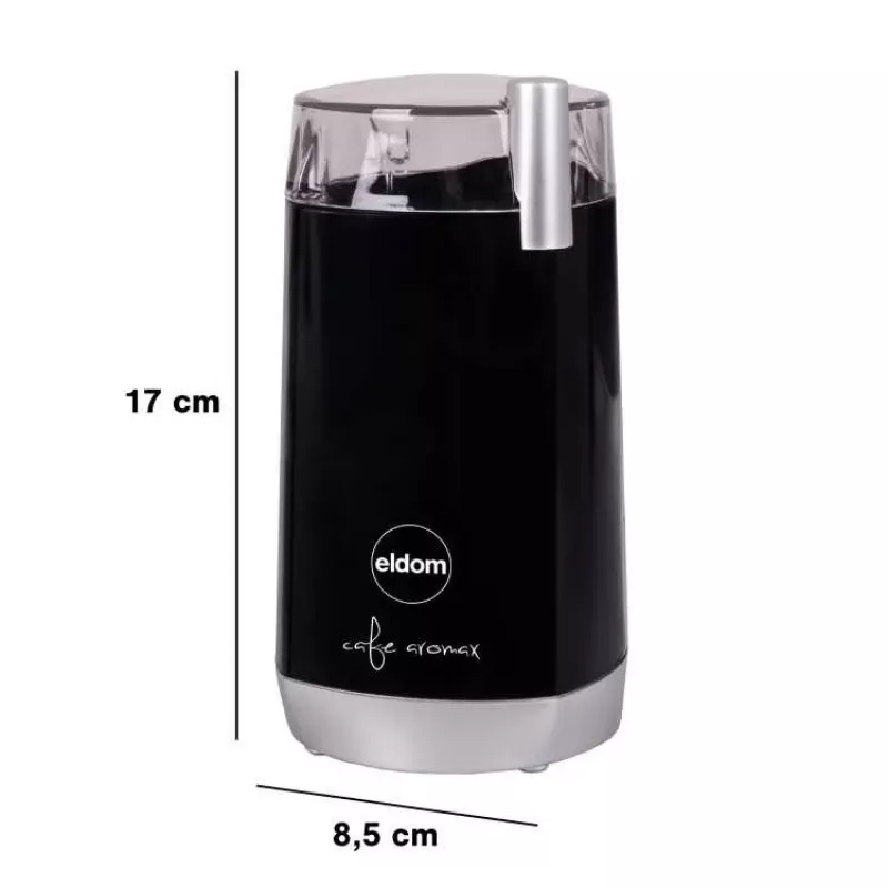ELDOM MK40 Μύλος καφέ Μαύρο 150W Μύλος λεπίδων