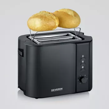 Severin AT 9552 Τοστιέρα 2 Φέτες Μαύρη 800 W