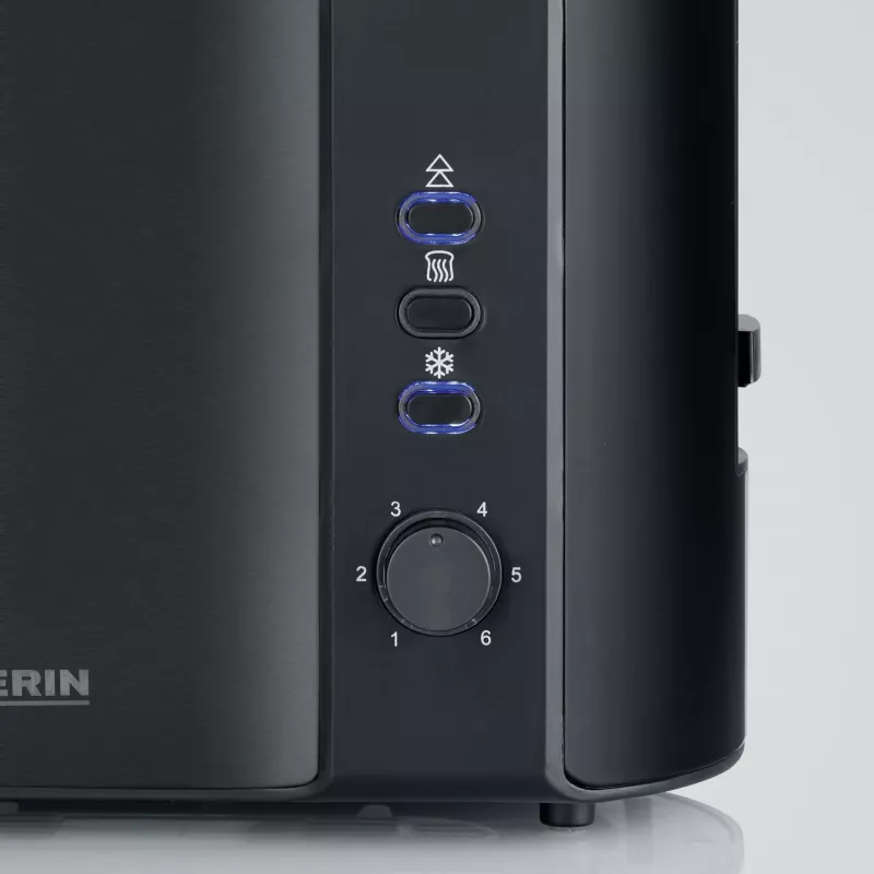 Severin AT 9552 Τοστιέρα 2 Φέτες Μαύρη 800 W