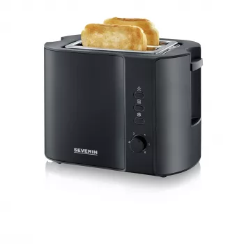 Severin AT 9552 Τοστιέρα 2 Φέτες Μαύρη 800 W