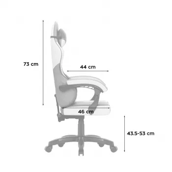 Huzaro Force 2.7 Grey Καρέκλα gaming