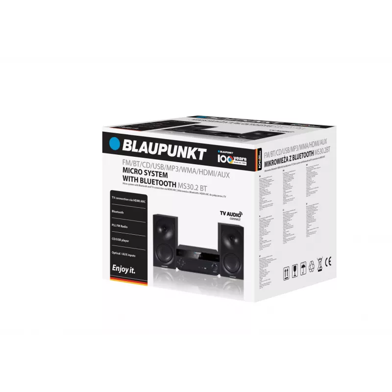 Blaupunkt MS30.2BT Bluetooth Μικρόφωνο Μαύρο
