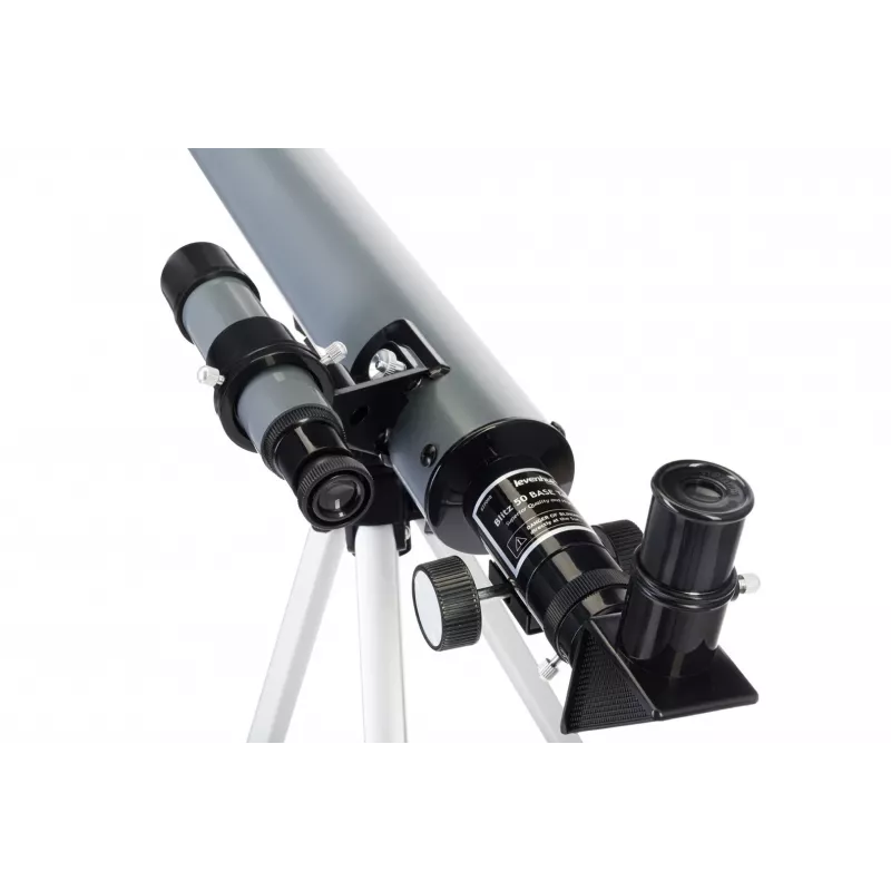 Levenhuk Blitz 50 Base Τηλεσκόπιο Refractor 100x Γκρι