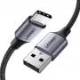 UGREEN Καλώδιο USB-C σε USB-A 1m Μαύρο