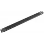 Lanberg 19 inch Brush Panel 1U μαύρο AK-1101-B