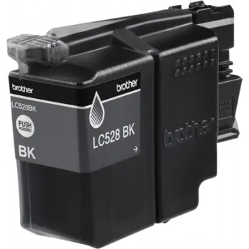 Brother LC528BKP Μελανοδοχείο Μαύρο υψηλής απόδοσης (Γνήσιο, 2400 σελίδες)