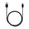 Emporia DATA-TC-GNG-B Καλώδιο USB-A σε USB-C 1 m μαύρο