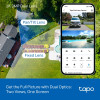 TP-LINK Tapo TC93D KIT V1 Solar-Powered Security Camera Kit - 2K QHD Pan/Tilt Wi-Fi Κάμερα με Solarpanel
