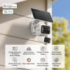TP-LINK Tapo TC93D KIT V1 Solar-Powered Security Camera Kit - 2K QHD Pan/Tilt Wi-Fi Κάμερα με Solarpanel