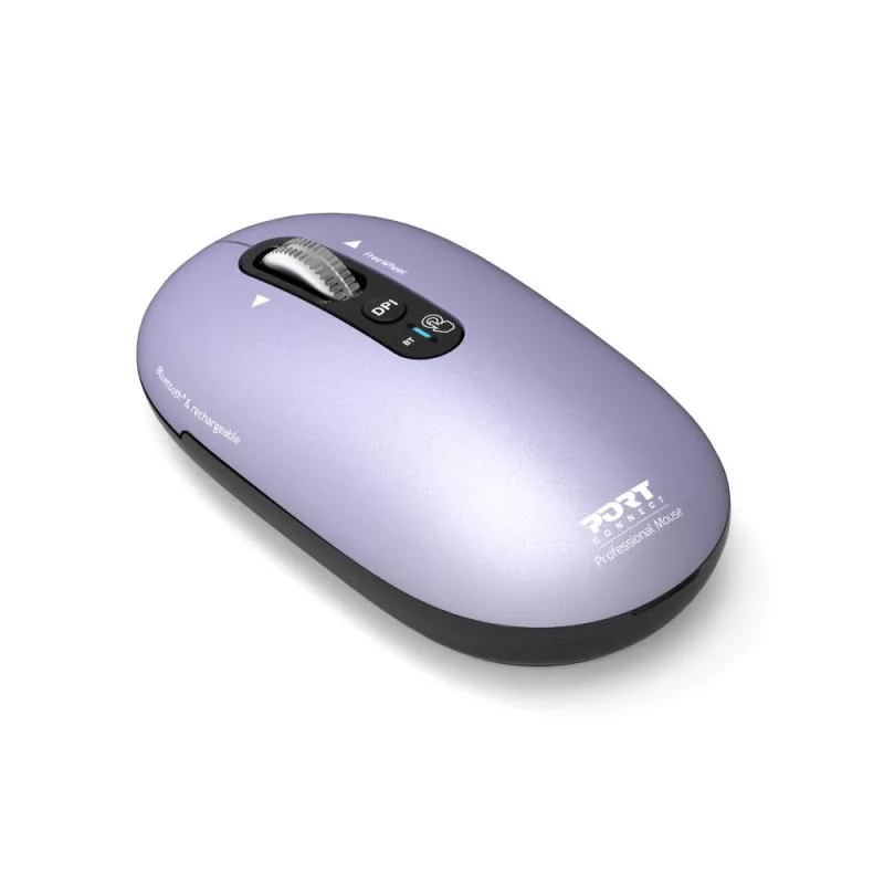 PORT Designs Pure MAC Iris επαναφορτιζόμενο οπτικό ποντίκι Bluetooth - μαύρο/γκρι