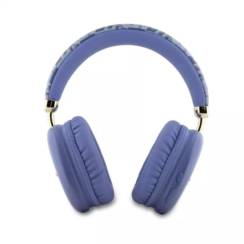 Guess Gcube Metallic Script Logo On-Ear Bluetooth Ακουστικά - Μωβ