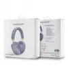 Guess Gcube Metallic Script Logo On-Ear Bluetooth Ακουστικά - Μωβ