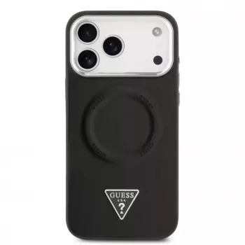 Θήκη Guess Triangle Logo MagSafe για iPhone 17 Pro Max (μαύρο)