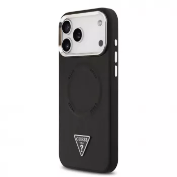 Θήκη Guess Triangle Logo MagSafe για iPhone 17 Pro Max (μαύρο)