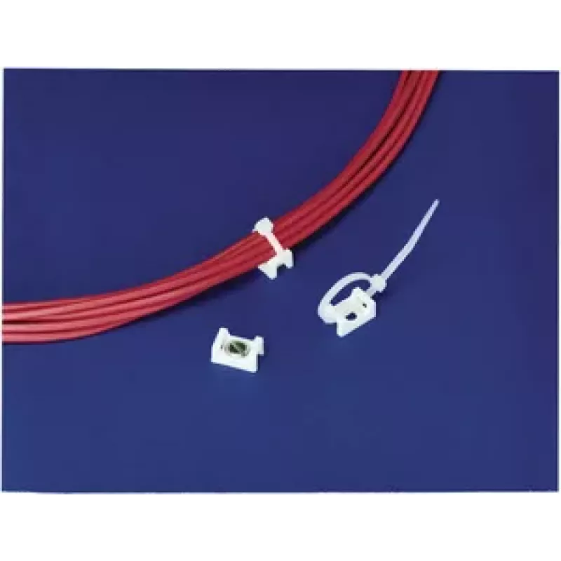 HellermannTyton KR 8-G5 κλιπ καλωδίων λευκό 100 τεμ.