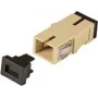 EFB Electronics SC Simplex Multimode Coupler OM1/2, Flangeless, μπεζ, κεραμικό sleeve (53510.1)