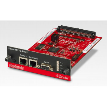 Yamaha Dante-MY16-AUD2 - κάρτα διεπαφής Dante 16 Channel Digital In/Out, 2x RJ-45, 24-bit