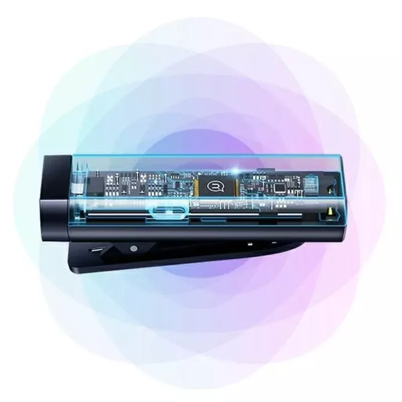 USAMS ασύρματο μικρόφωνο Lavalier ENC 2.4G Lightning ZB244MKF01