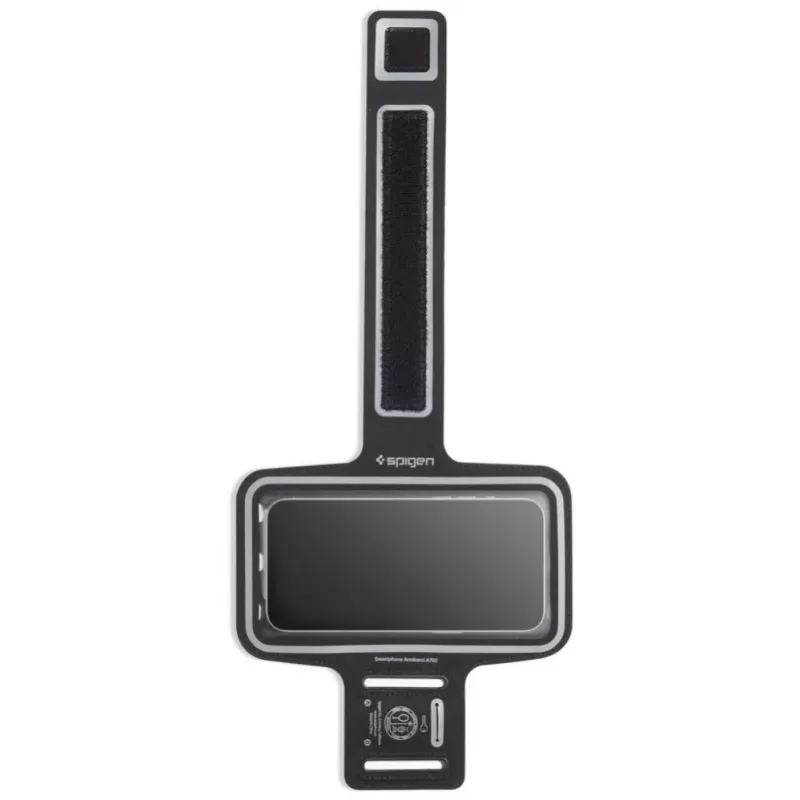 Spigen A703 Dynamic Shield Armband 6,9 ίντσες - μαύρο