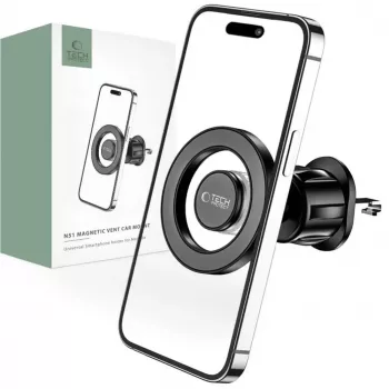 TECH-PROTECT N51 Magnetic MagSafe βάση αυτοκινήτου για αεραγωγό μαύρο