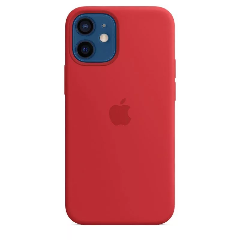 Apple θήκη σιλικόνης με MagSafe για iPhone 12 mini κόκκινο