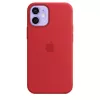 Apple θήκη σιλικόνης με MagSafe για iPhone 12 mini κόκκινο
