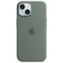 Apple iPhone 15 θήκη σιλικόνης με MagSafe - Cypress