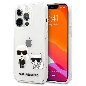 Θήκη Karl Lagerfeld για iPhone 13 Pro Choupette διάφανη