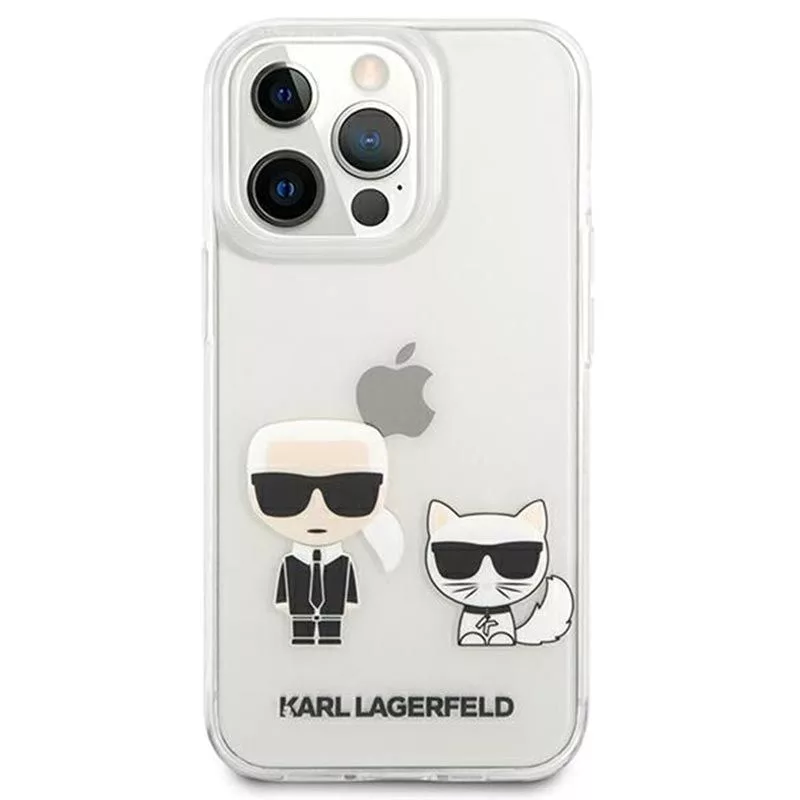 Θήκη Karl Lagerfeld για iPhone 13 Pro Choupette διάφανη