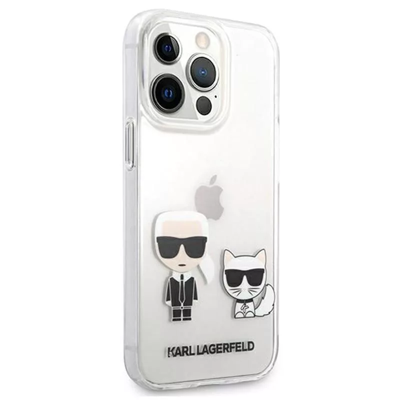 Θήκη Karl Lagerfeld για iPhone 13 Pro Choupette διάφανη