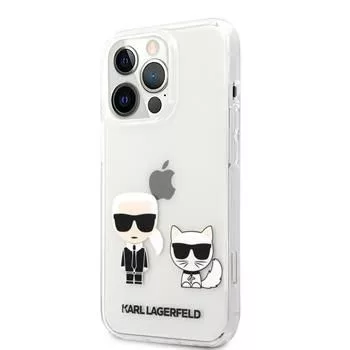 Θήκη Karl Lagerfeld για iPhone 13 Pro Choupette διάφανη
