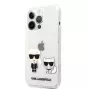 Θήκη Karl Lagerfeld για iPhone 13 Pro Choupette διάφανη