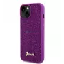 Guess Apple iPhone 15 Sequin Script Logo θήκη ματζέντα