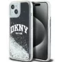 DKNY Apple iPhone 15 Hardcase Liquid Glitter Big Logo Μαύρο