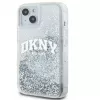 DKNY Apple iPhone 15 Hardcase Liquid Glitter Big Logo Μαύρο