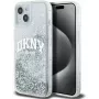 DKNY Apple iPhone 15 Hardcase Liquid Glitter Big Logo Μαύρο