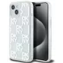 DKNY Apple iPhone 15 Hardcase Liquid Glitter Multilogo Λευκό