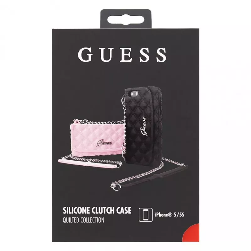 Apple Quilted Clutch Θήκη σιλικόνης για iPhone 6 Ροζ