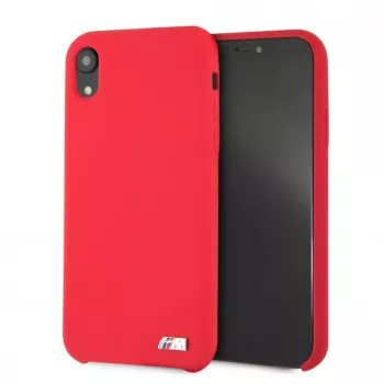 BMW Apple iPhone XR Σκληρή θήκη σιλικόνης Κόκκινο